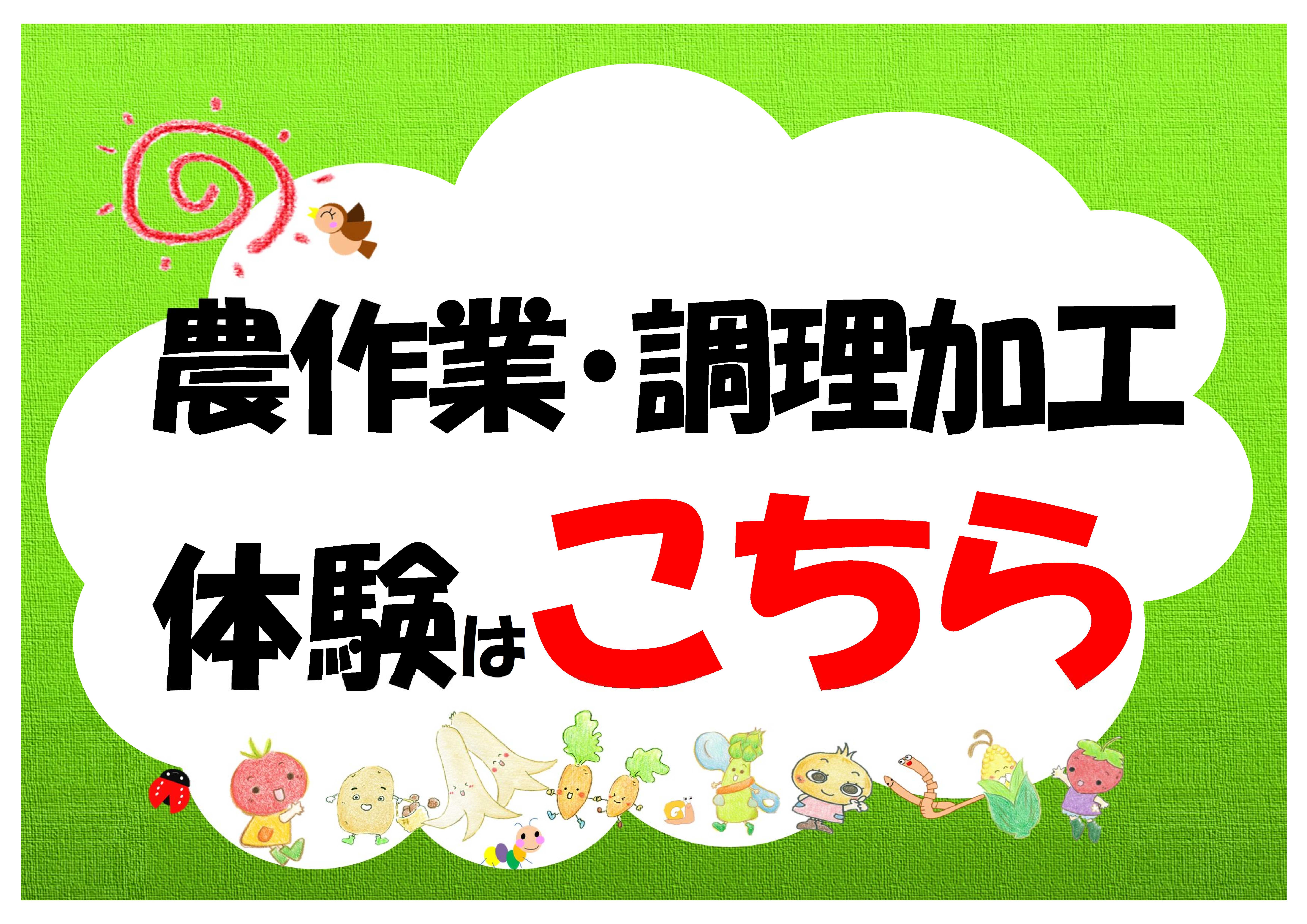 農作業 調理加工体験 ホクレン くるるの杜